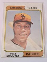 Willie McCovey #250 Baseball Cards 1974 Topps Prices