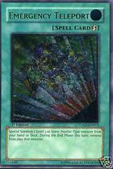 Emergency Teleport [Ultimate Rare 1st Edition] YuGiOh The Duelist Genesis Prices