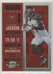 DeSean Jackson [Red] Football Cards 2017 Panini Contenders Optic Prices