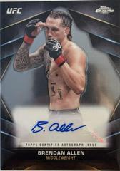 Brendan Allen #CVA-BAL Ufc Cards 2024 Topps Chrome UFC Veteran Autograph Prices
