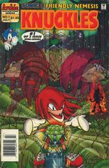 Sonic's Friendly Nemesis, Knuckles [Newsstand] #1 (1996) Comic Books Sonic's Friendly Nemesis, Knuckles Prices