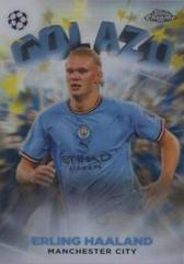 Erling Haaland #G-10 Soccer Cards 2022 Topps Chrome UEFA Club Competitions Golazo Prices