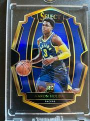 Aaron Holiday [Blue Prizm Die Cut] #126 Basketball Cards 2018 Panini Select Prices