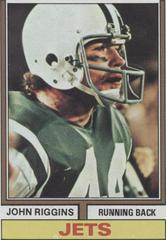 John Riggins #280 Football Cards 1974 Topps Prices