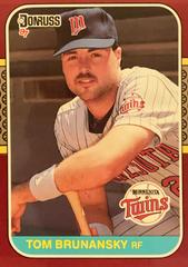 Tom Brunansky #222 Baseball Cards 1987 Donruss Opening Day Prices