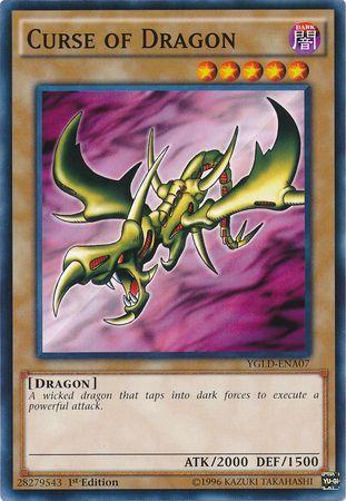 Curse of Dragon [1st Edition] YGLD-ENA07 YuGiOh Yugi's Legendary Decks