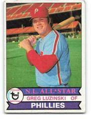 Greg Luzinski Baseball Cards 1979 Topps Burger King Phillies Prices