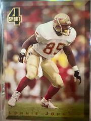 Lonnie Johnson Football Cards 1994 Classic 4 Sports Tri Cards Prices