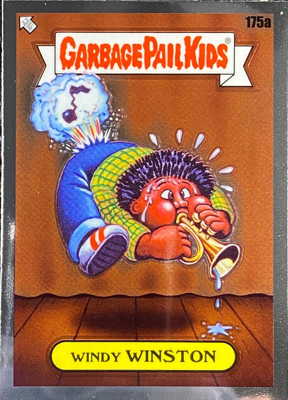 Windy WINSTON #175a 2022 Garbage Pail Kids Chrome