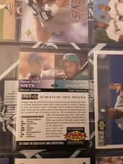 Dwight Gooden / Gary Sheffield Baseball Cards 1994 Collector's Choice Team vs. Team Scratch Off Prices