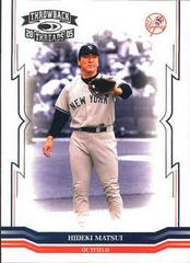 Hideki Matsui #127 Baseball Cards 2005 Donruss Throwback Threads Prices