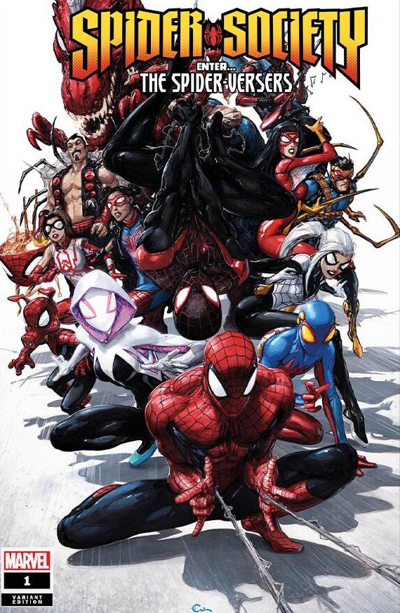 Spider-Society [Crain] #1 (2024) Comic Books Spider-Society