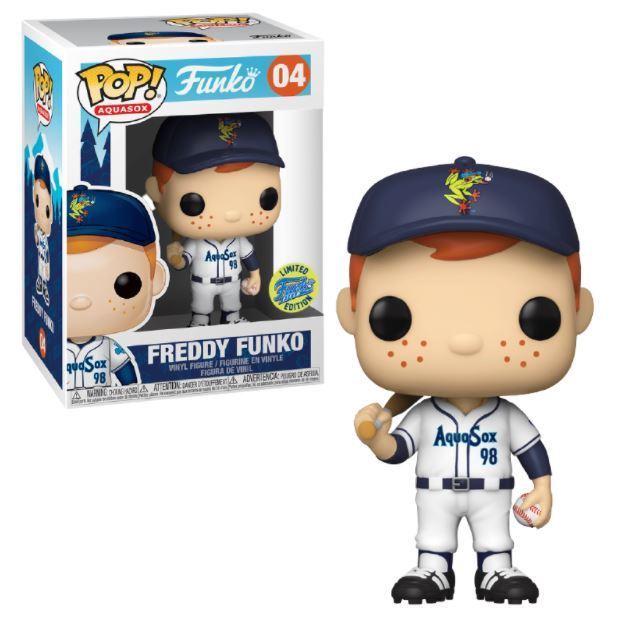 Freddy Funko [White Jersey] #4 Funko POP Aquasox