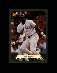 Don Baylor #14 Baseball Cards 1987 Classic MLB Game Prices