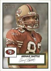 Arnaz Battle #370 Football Cards 2006 Topps Heritage Prices