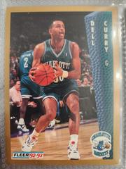 Dell Curry #22 Basketball Cards 1992 Fleer Prices