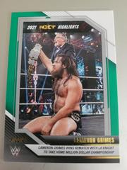 Cameron Grimes [Green] #24 Wrestling Cards 2022 Panini NXT WWE 2021 Highlights Prices