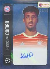 Kingsley Coman [Autograph Blue] #116 Soccer Cards 2022 Topps Merlin Heritage 98 UEFA Prices