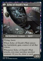 Echo Of Death'S Wail #124 | Tribute to Horobi // Echo of Death's Wail Magic Kamigawa: Neon Dynasty