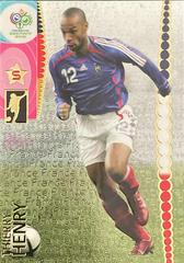 Thierry Henry Soccer Cards 2006 Panini World Cup Germany Prices