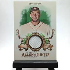George Springer #FSRB-GSP Baseball Cards 2017 Topps Allen & Ginter Full Size Relic Design B Prices