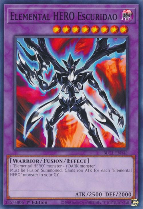 Elemental HERO Escuridao BLC1-EN141 Prices | YuGiOh Battles of Legend ...