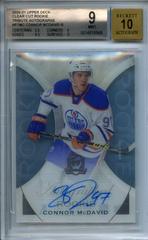 Connor McDavid Hockey Cards 2020 Upper Deck Clear Cut Autographs Prices