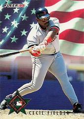 Cecil Fielder #7 Baseball Cards 1994 Fleer All Stars Prices