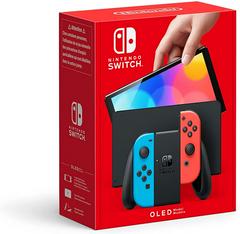 Nintendo Switch OLED With Blue And Red Joy-Con PAL Nintendo Switch Prices