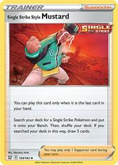 Single Strike Style Mustard #134 Pokemon Battle Styles Prices