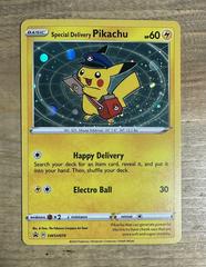 Photo Of Actual Card | Special Delivery Pikachu Pokemon Promo