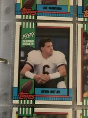 Kevin Butler [Disclaimer Back] Football Cards 1990 Topps Prices