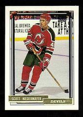 Scott Niedermayer [Gold] Hockey Cards 1992 Topps Prices