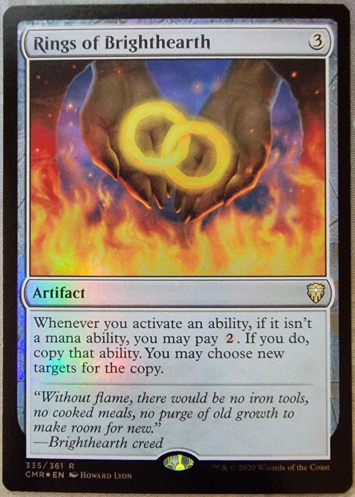 Rings of Brighthearth [Foil] Prices | Magic Commander Legends | Magic Cards