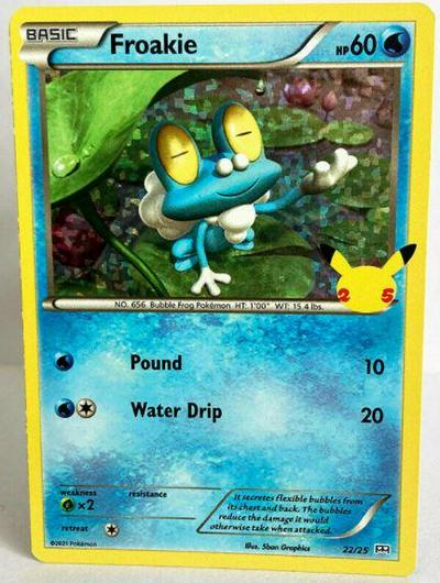 Froakie [Holo] #22 Cover Art