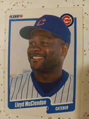 Lloyd McClendon #38 Baseball Cards 1990 Fleer Prices