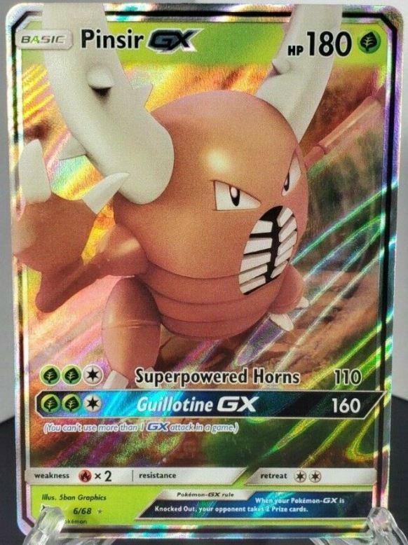 Pinsir GX 6 Prices Pokemon Hidden Fates Pokemon Cards