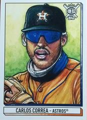 Carlos Correa #ATG-CC Baseball Cards 2021 Topps Big League Art of the Game Prices
