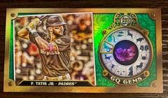 Fernando Tatis Jr. [Emerald Foil] #GGM-3 Baseball Cards 2022 Topps Gypsy Queen Gems Minis Prices