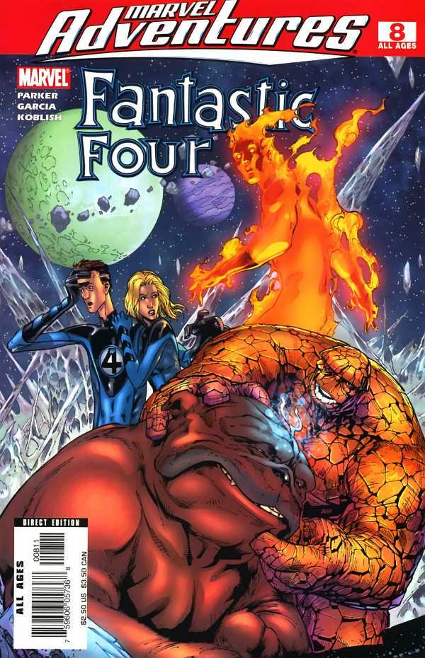 Marvel Adventures: Fantastic Four #8 (2006) Comic Books Marvel Adventures Fantastic Four