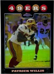 Patrick Willis [Refractor] Football Cards 2008 Topps Chrome Prices