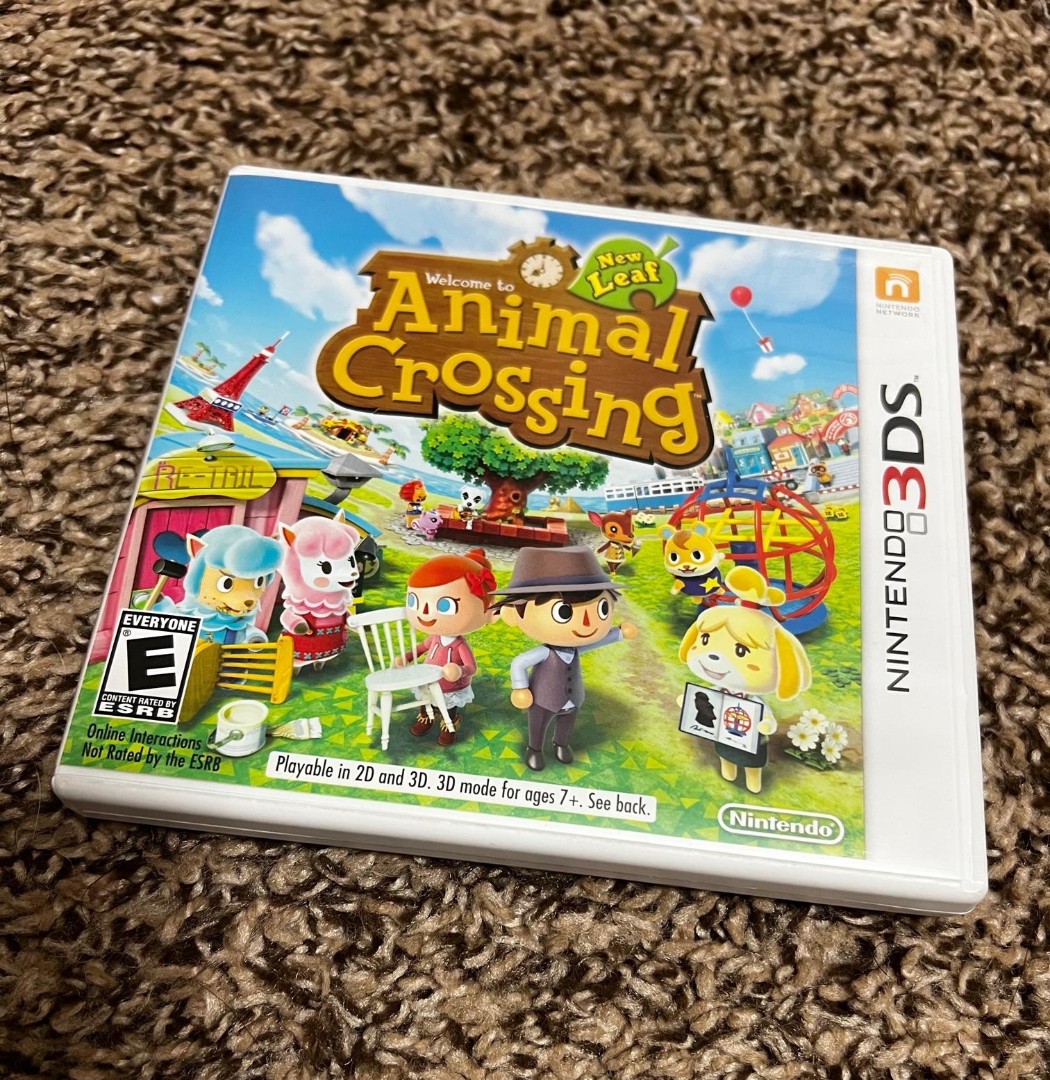 Animal Crossing: New Leaf | Box and Manual only | Nintendo 3DS