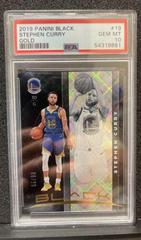 Stephen Curry [Gold] #19 Basketball Cards 2019 Panini Black Prices