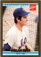 1966 Breaking in #1 Baseball Cards 1992 Coca Cola Nolan Ryan Prices