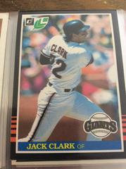 Jack Clark #207 Baseball Cards 1985 Leaf Prices