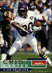 Cris Carter #88 Football Cards 1995 Skybox Impact Prices