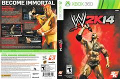 Artwork - Back, Front  | WWE 2K14 Xbox 360
