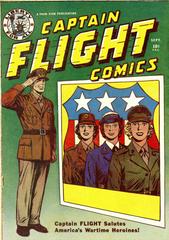 Captain Flight Comics #4 (1944) Comic Books Captain Flight Comics Prices