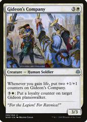 Gideon's Company [Foil] Magic War of the Spark Prices