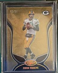 Aaron Rodgers [Mirror Gold Etch] #70 Football Cards 2019 Panini Certified Prices